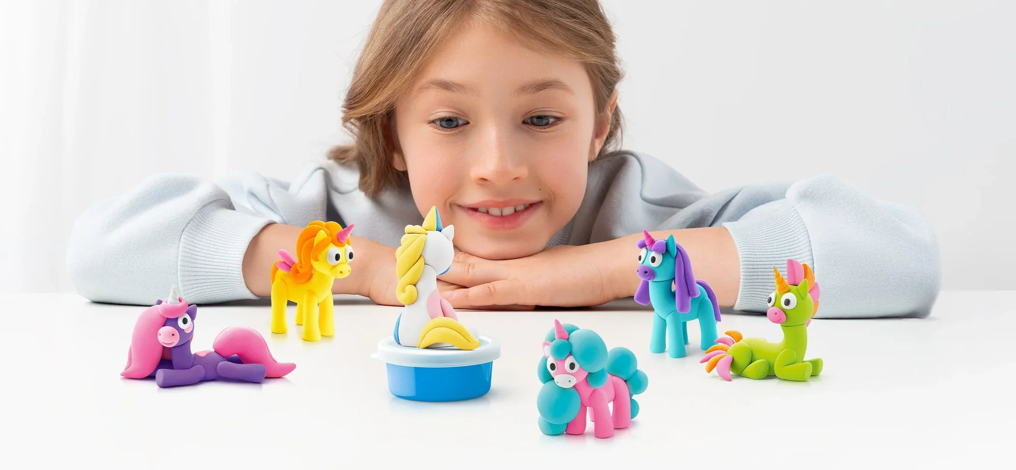 Hey Clay Unicorns 15 can Set