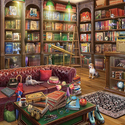 The Reading Room Ravensburger Puzzle 1000 piece