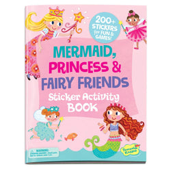 Peaceable Kingdom Sticker Book - Mermaid, Princess and Fairy Friends