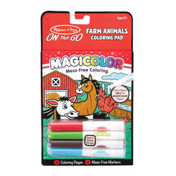 On the Go Farm Animals Coloring Pad - Melissa & Doug