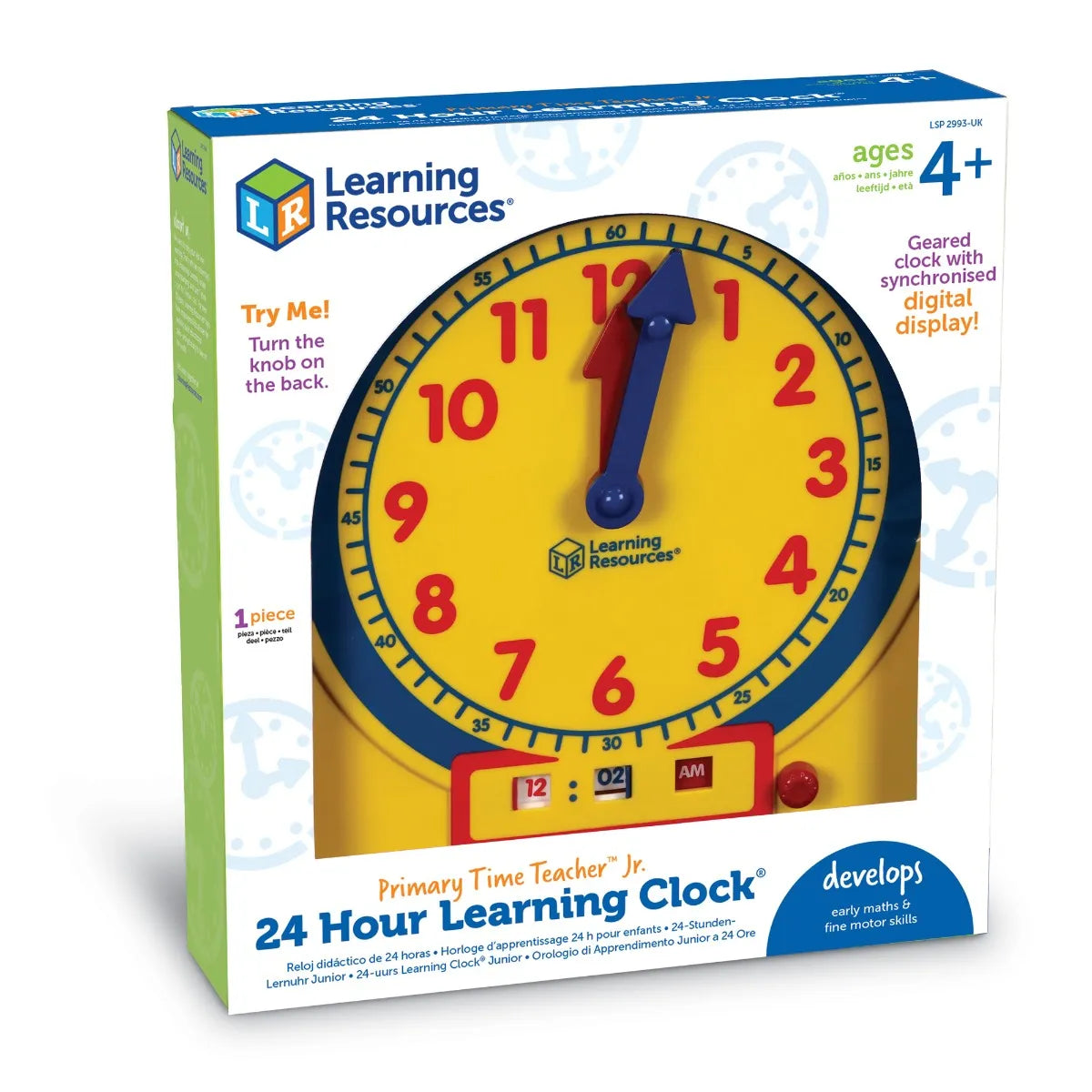 Learning Resources 24 Hour Learning Clock