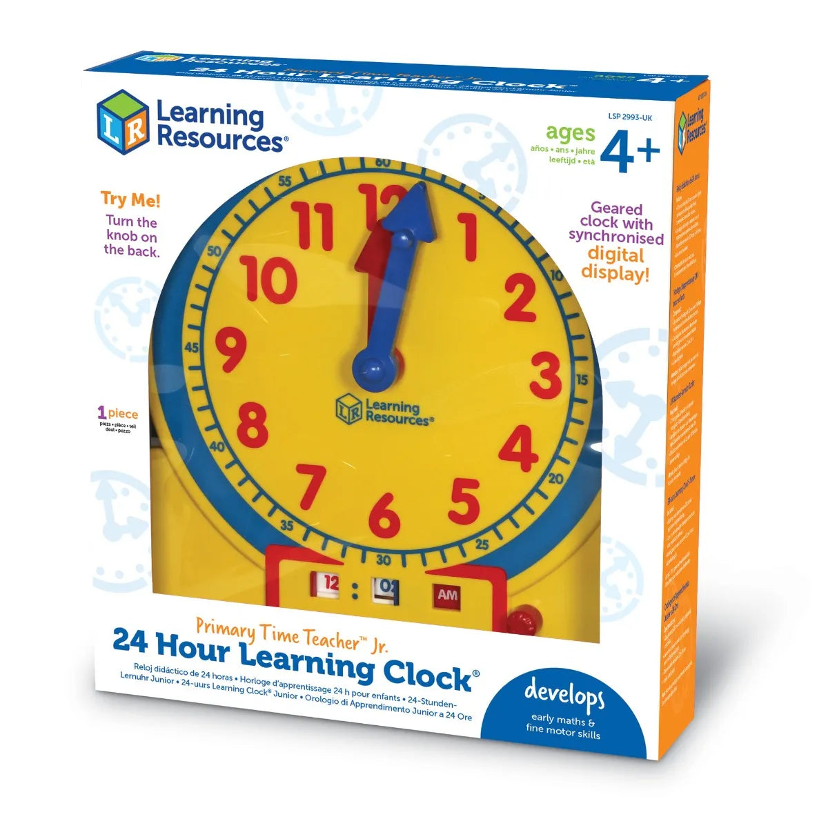 Learning Resources 24 Hour Learning Clock
