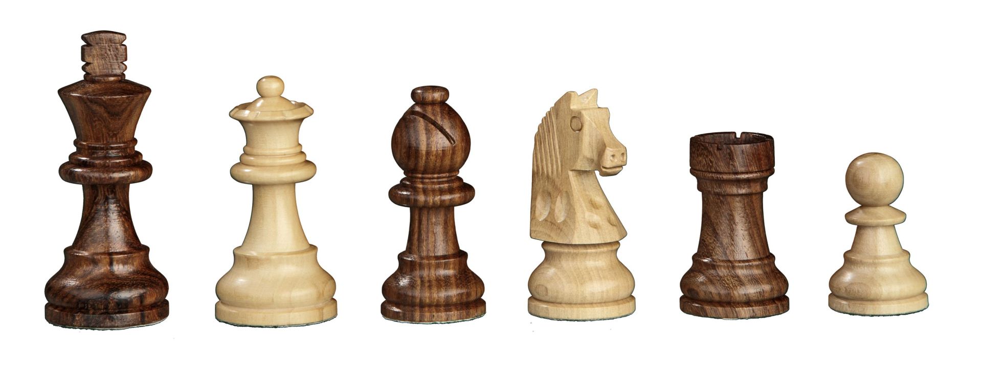 Magnetic 30.5cm Acacia and Maple Chess Cassette Set