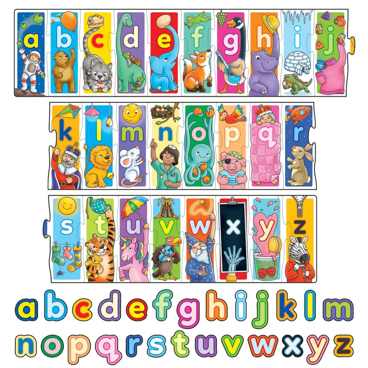Giant Alphabet Jigsaw Puzzle Orchard Toys | Cogs Toys & Games Ireland