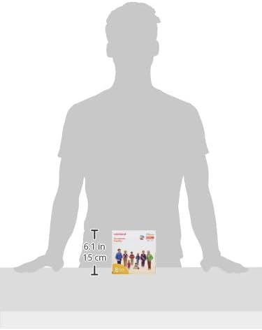 Miniland Caucasian family (8 figures)