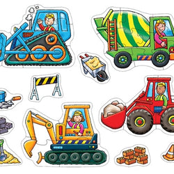 Big Wheels Jigsaw Puzzle - Orchard Toys