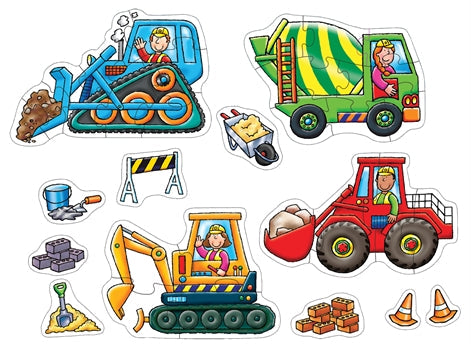 Big Wheels Jigsaw Puzzle - Orchard Toys