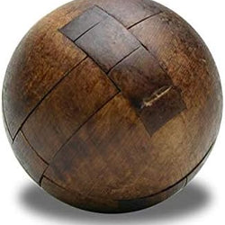 True Genius Brainteaser Wooden And Metal Puzzle Set