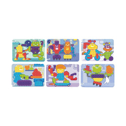 Pegs 15 mm (150 pieces) - Bright Colors