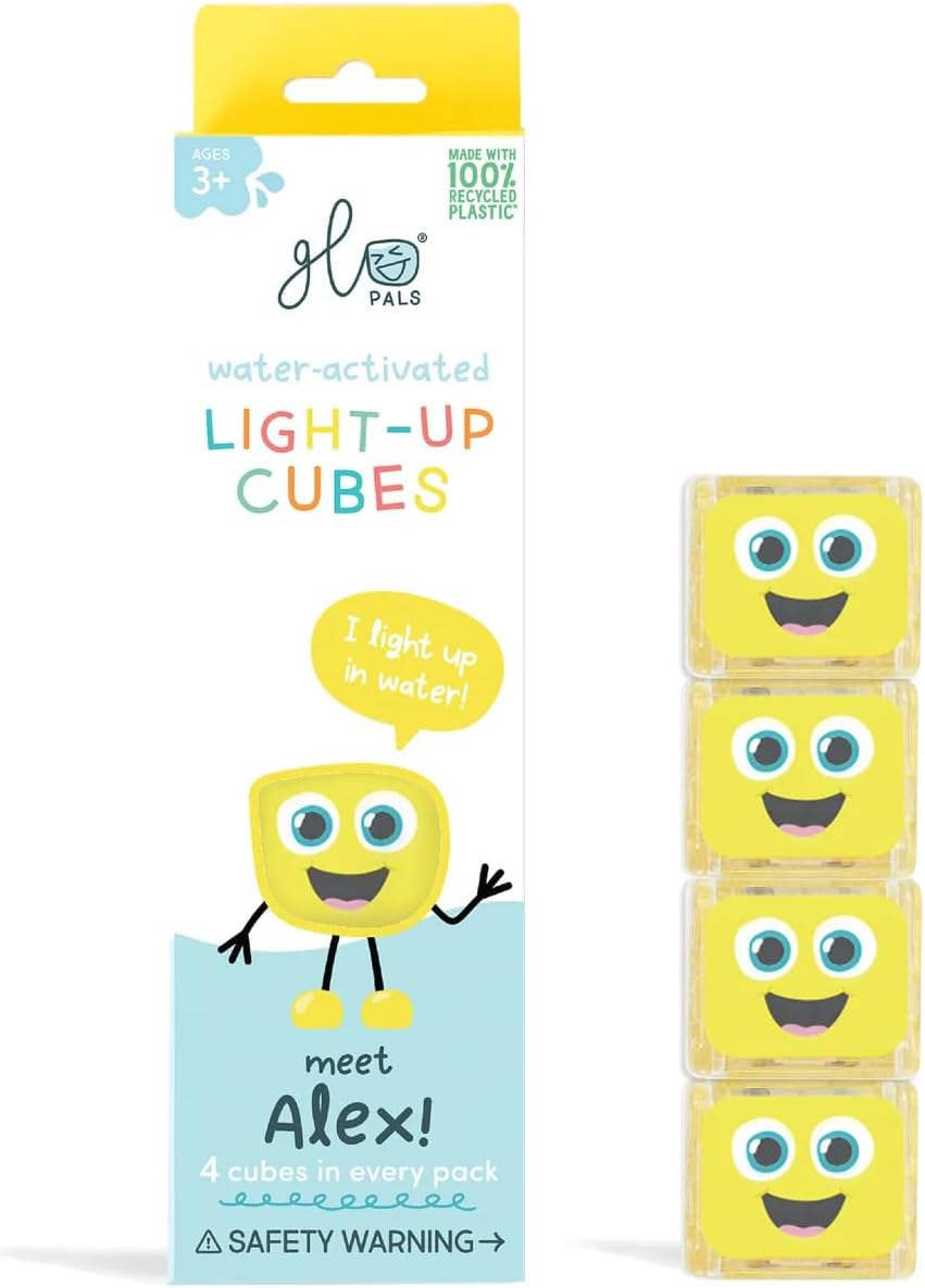 Glo Pals Alex Light Up Cubes (4 Pieces)