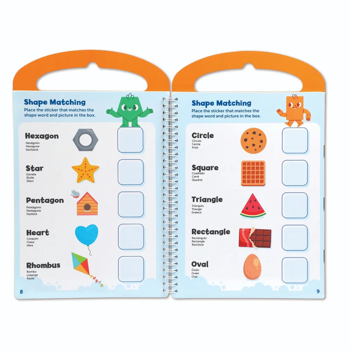 Skill Builders! Smart Stickers - Colours, Numbers & Shapes