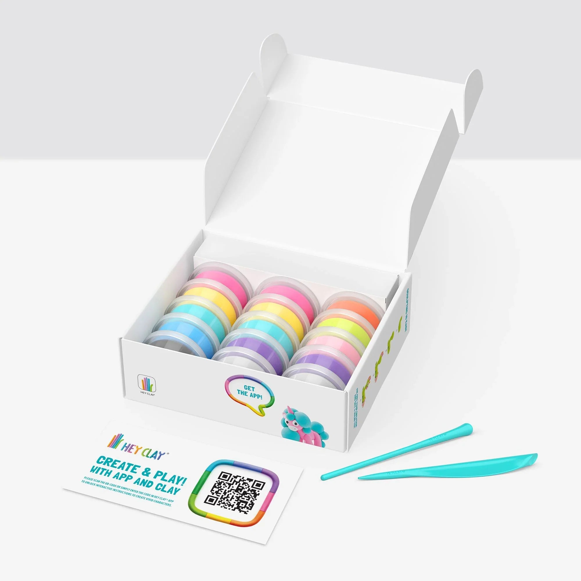 Hey Clay Unicorns 15 can Set