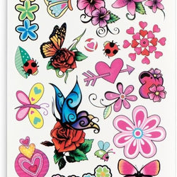 Snazaroo floral Tattoos (set of 20)