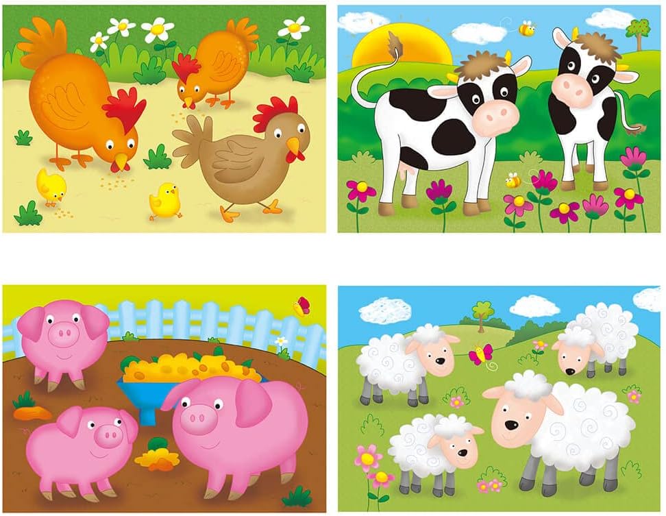 4 Puzzles In a Box Farm