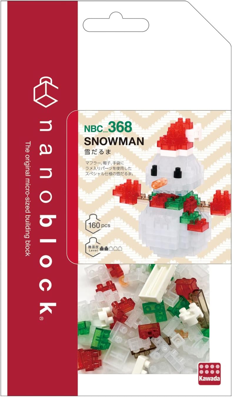 Nanoblock Snowman Building Block
