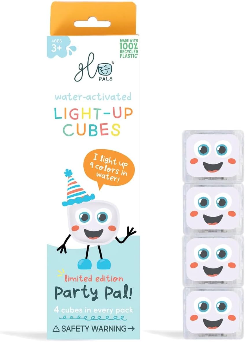 Glo Pals Party Pal Light Up Cubes (4 Pieces)
