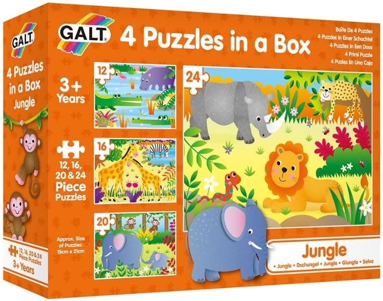 4 Puzzles in a Box Jungle