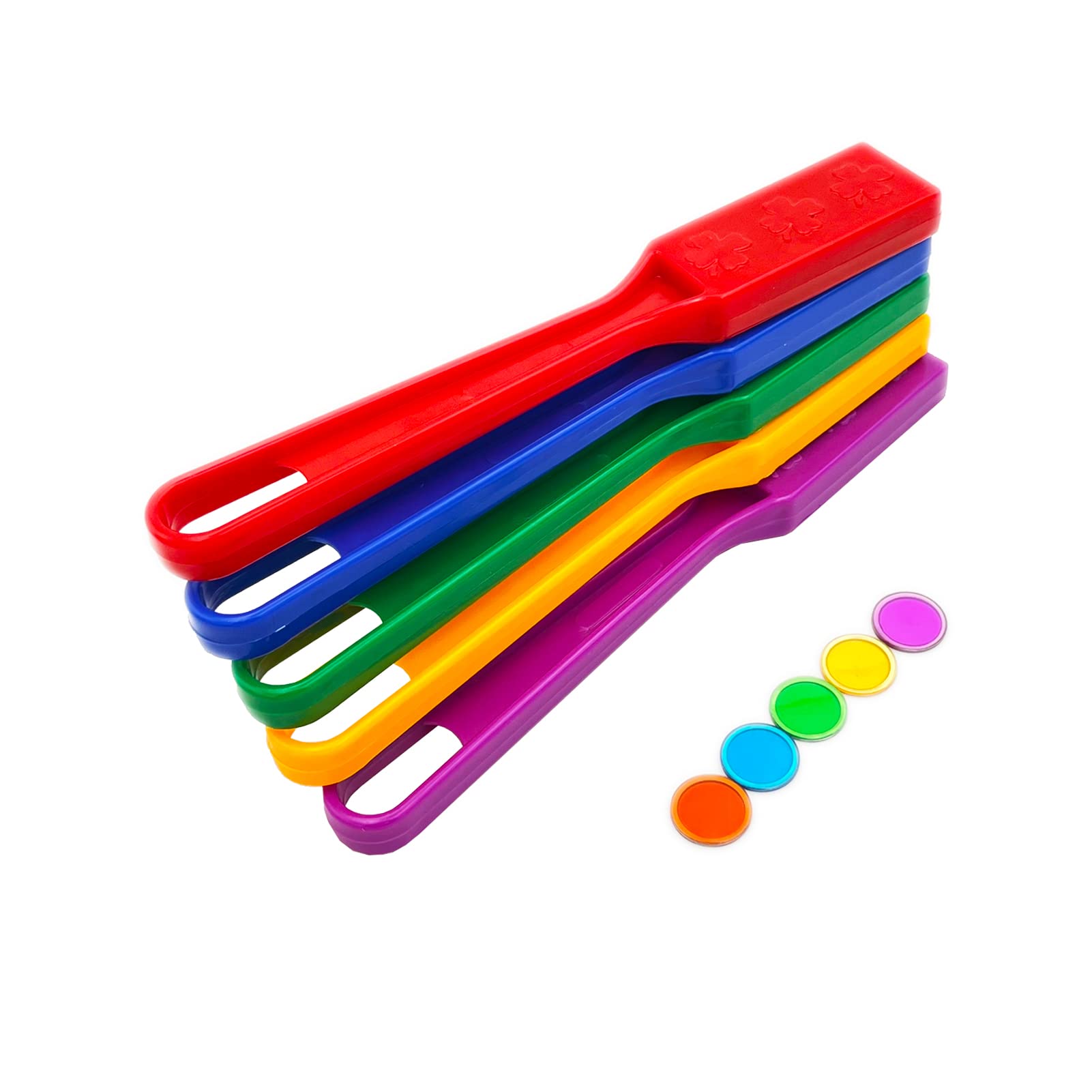 2 x Magnetic wands and coloured chips set