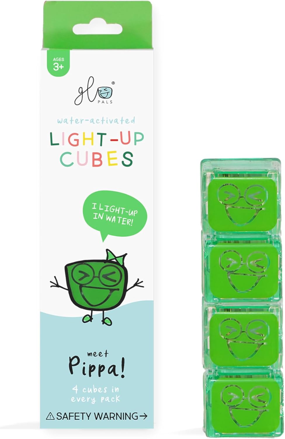Glo Pals Pippa Light Up Cubes (4 Pieces)