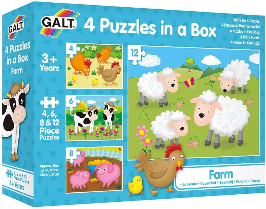 4 Puzzles In a Box Farm