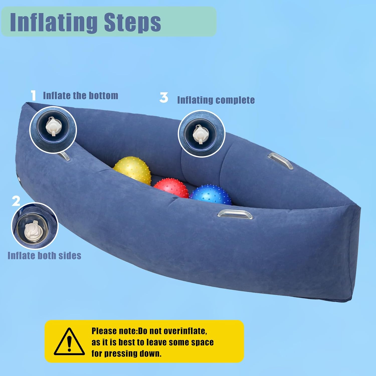 Comfy Peapod - Inflatable Sensory Pod - 60"