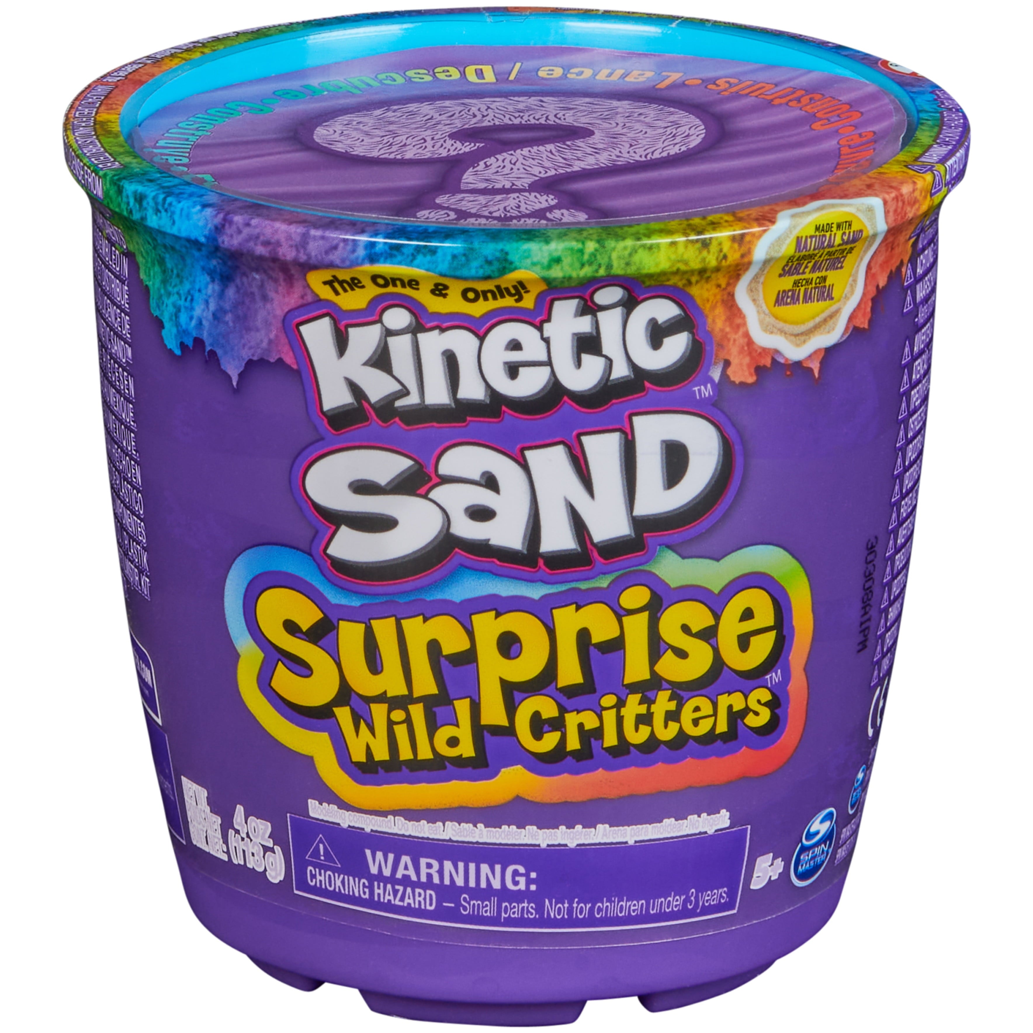 Kinetic Sand Surprise Wild Critters Play Set