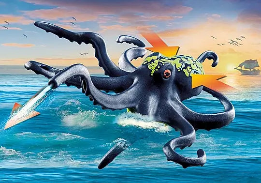 Playmobil Battle Against the Giant Octopus 71419