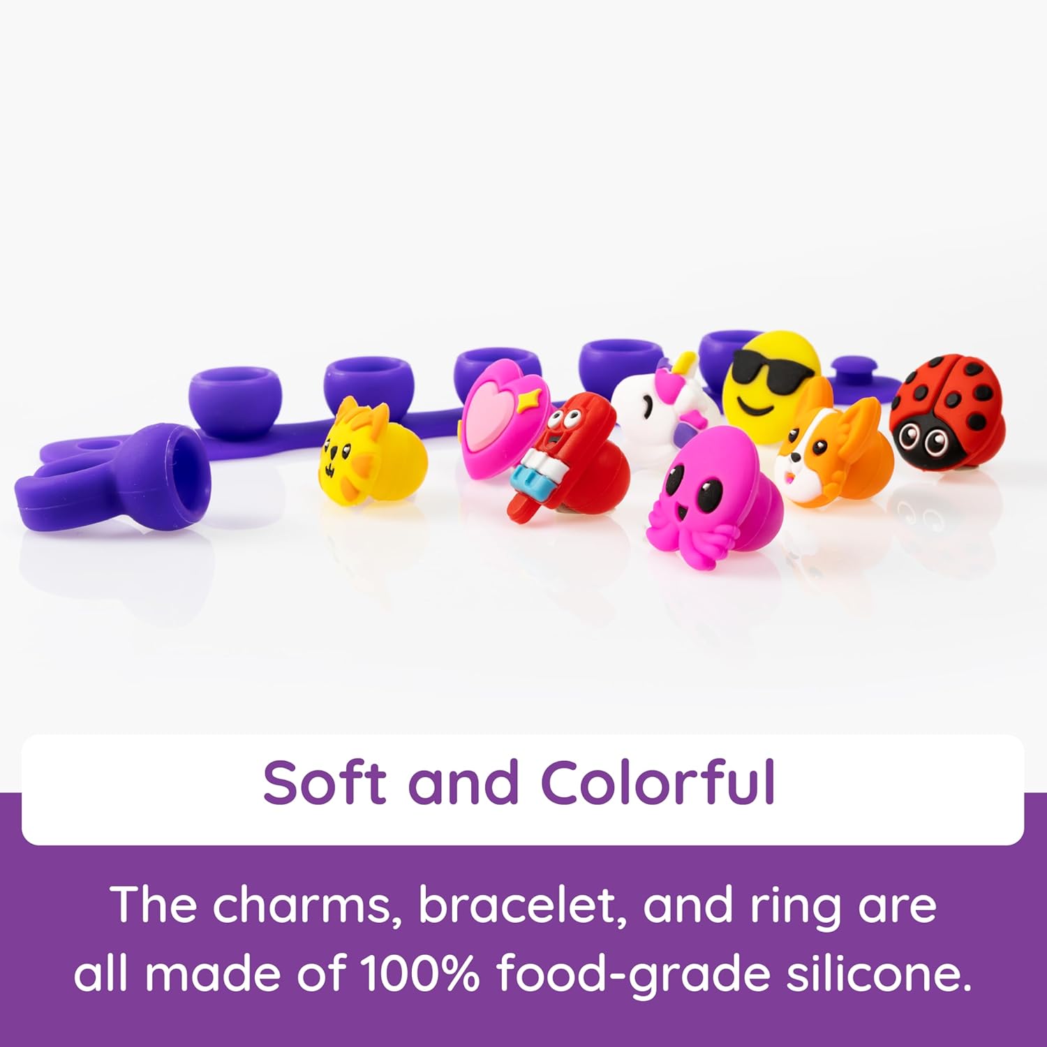 Plip Charms - Charm Bracelet & Ring