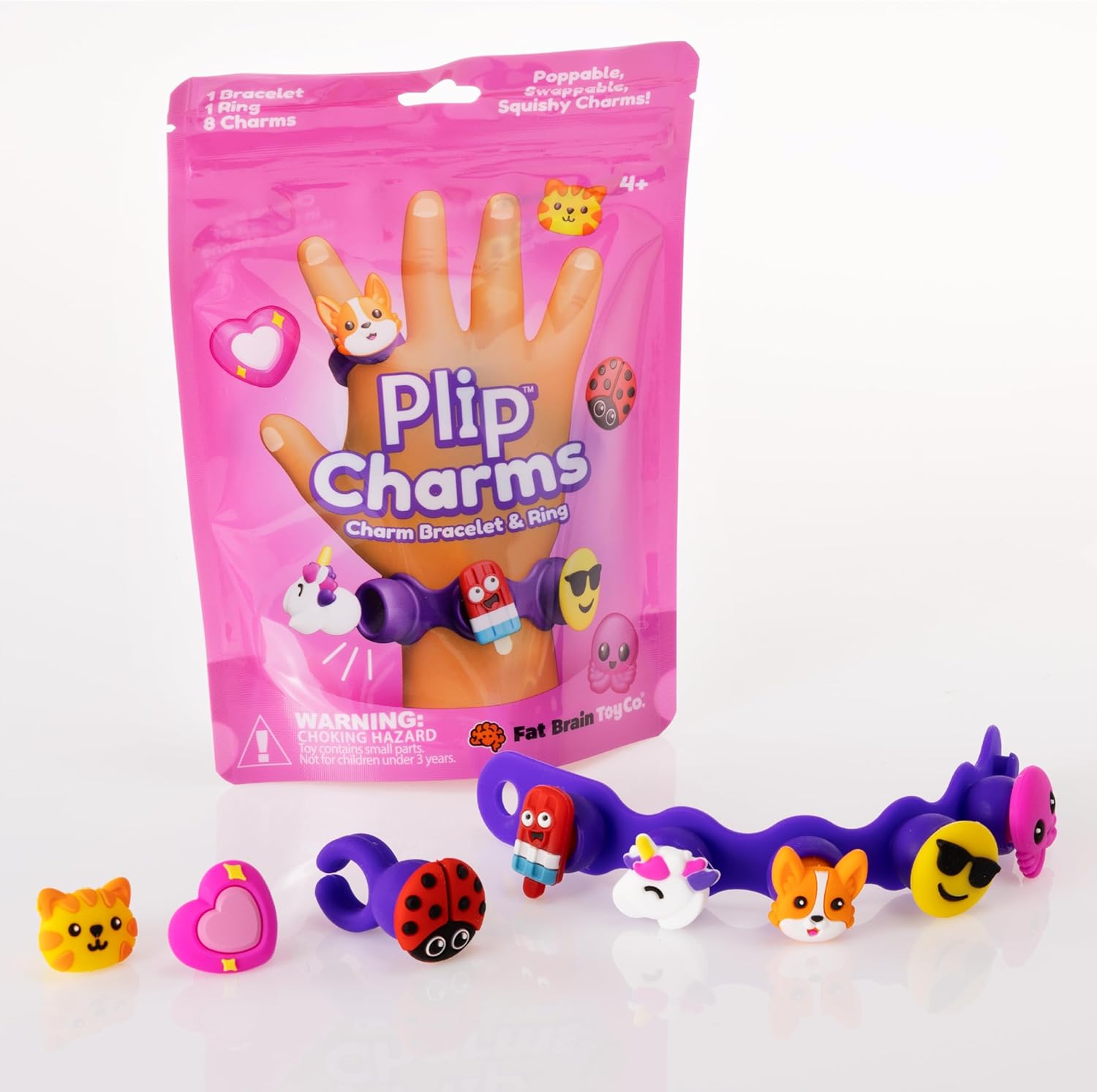 Plip Charms - Charm Bracelet & Ring