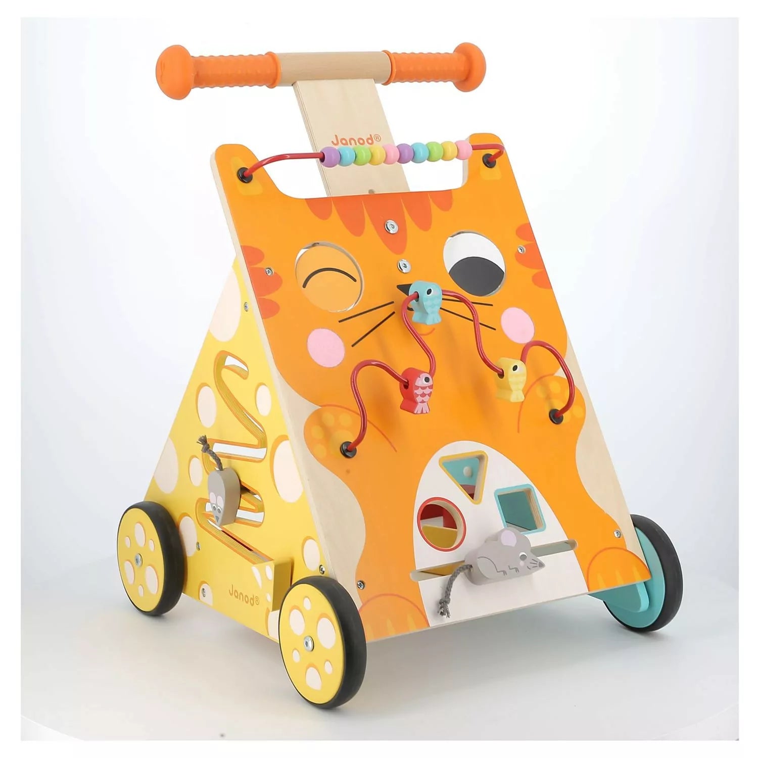 Janod Multi-Activities Cat Baby Walker