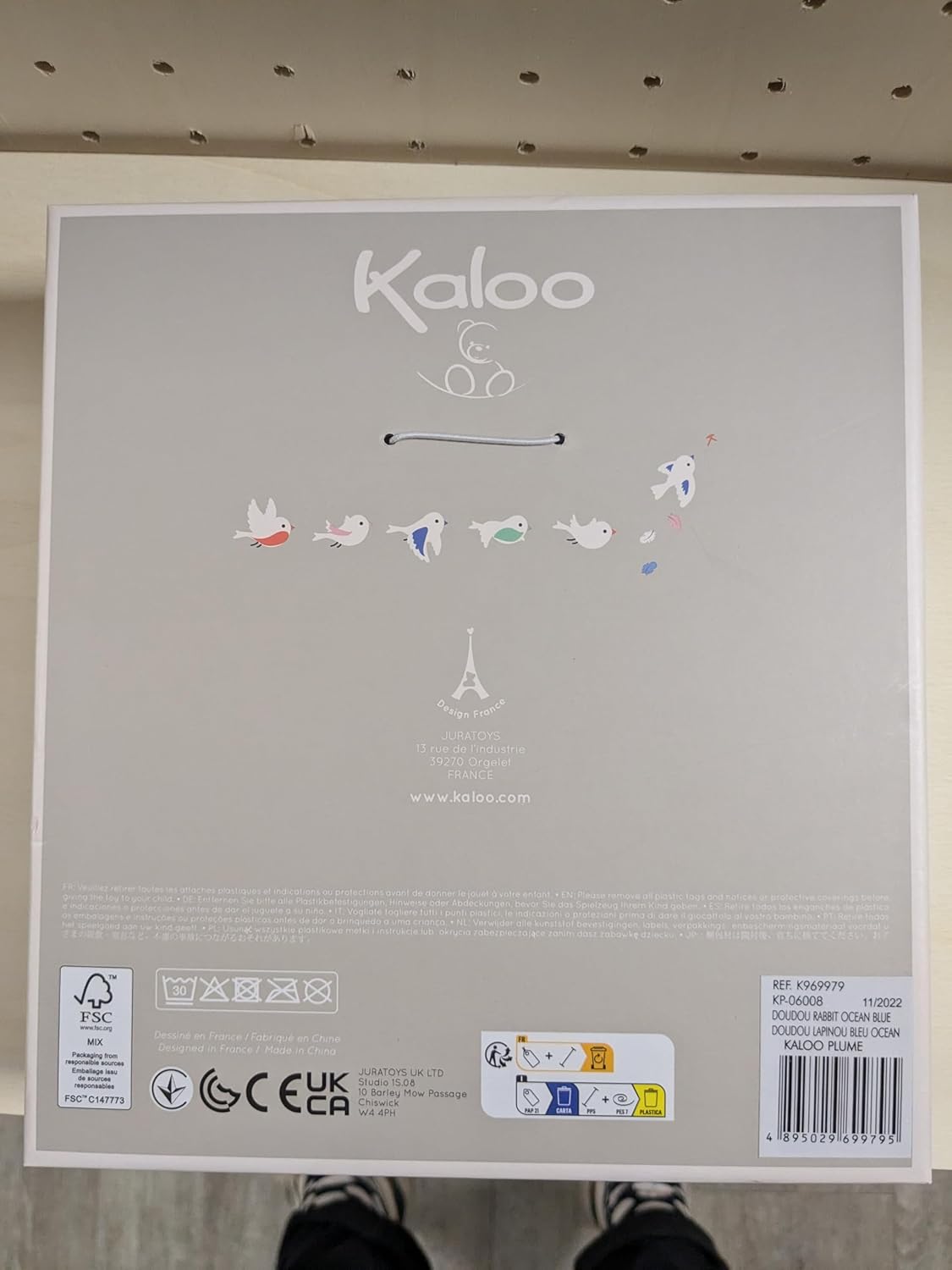 Kaloo Plume Ocean Blue