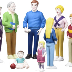 Miniland Caucasian family (8 figures)