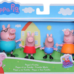 Peppa's Family 4 pack