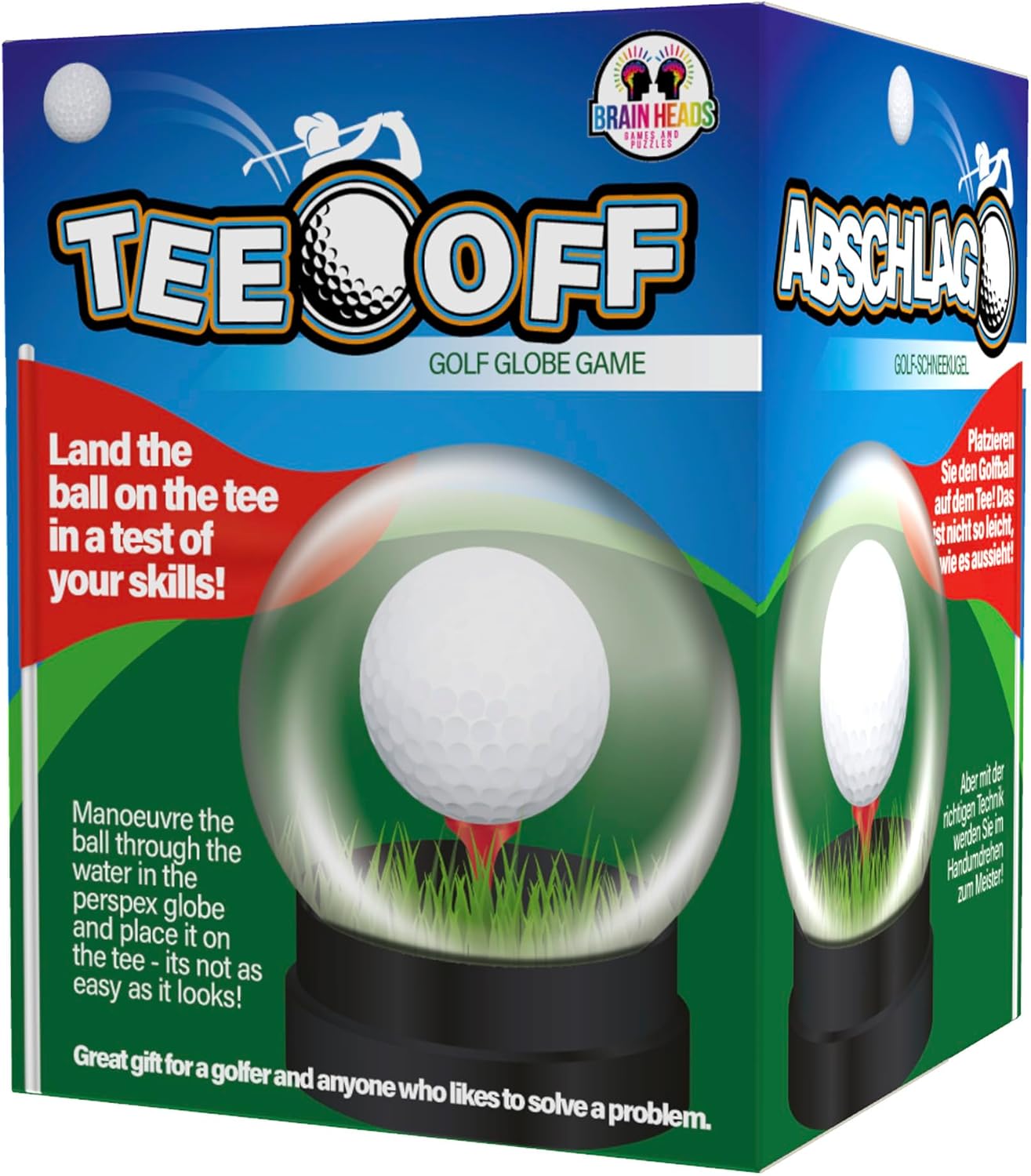 Tee Off Golf Globe Problem Solving Fun Puzzle