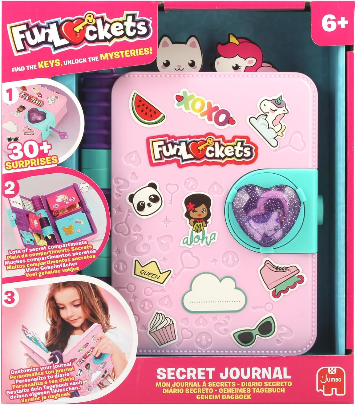 FUNLOCKETS Secret Journal