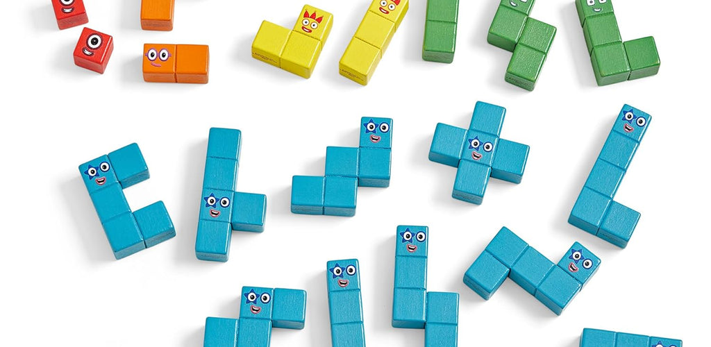Numberblocks Wooden Building Blocks Activity Set