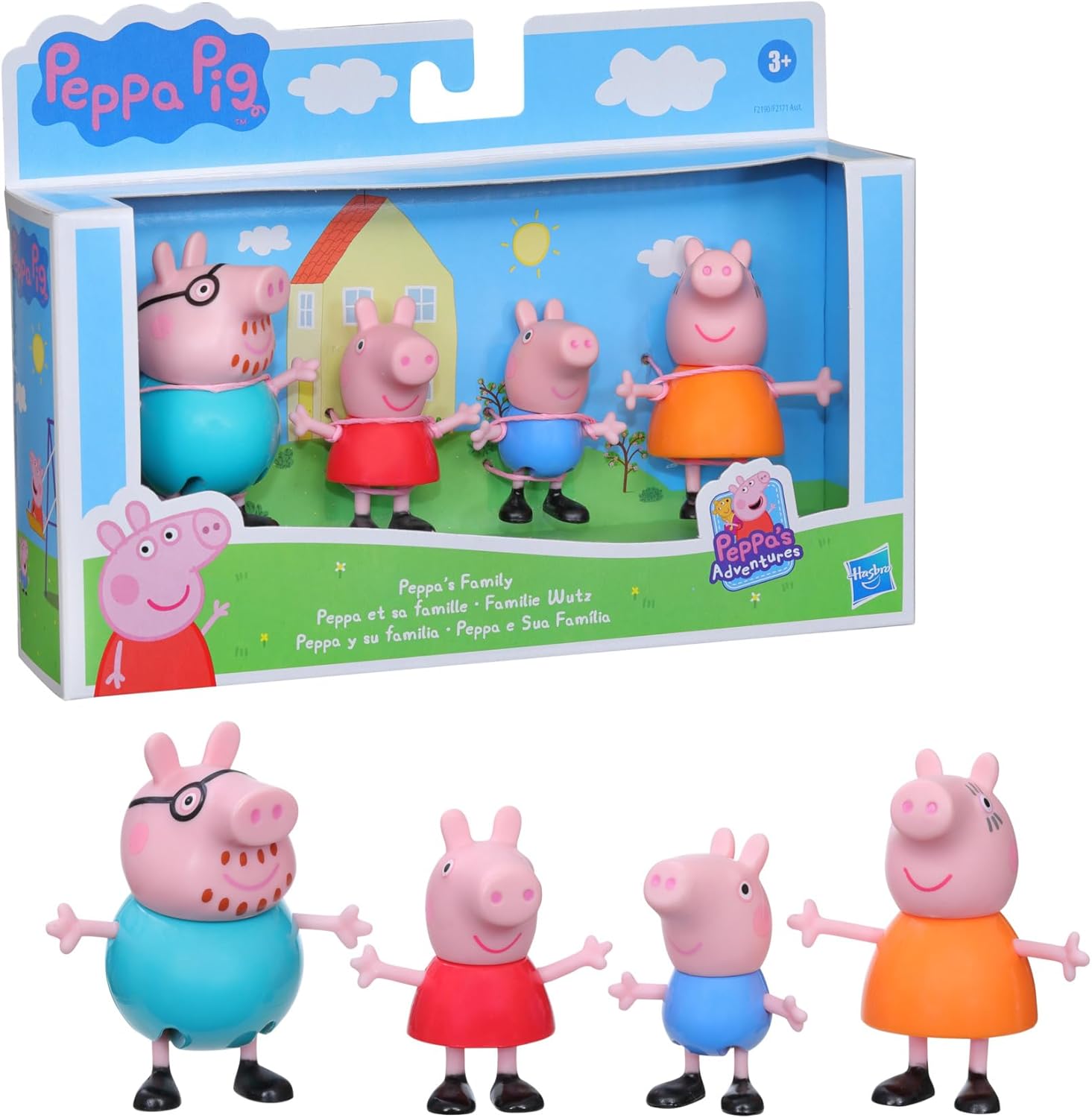 Peppa's Family 4 pack