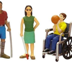 Miniland Figures with functional diversity (6 Pieces)