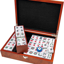 Mah Jongg, designer box, with, with Arabic numerals