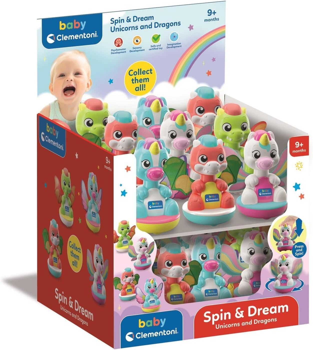 Spin & Dream Unicorns and Dragons