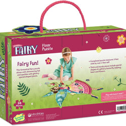 Shimmery fairy floor puzzle