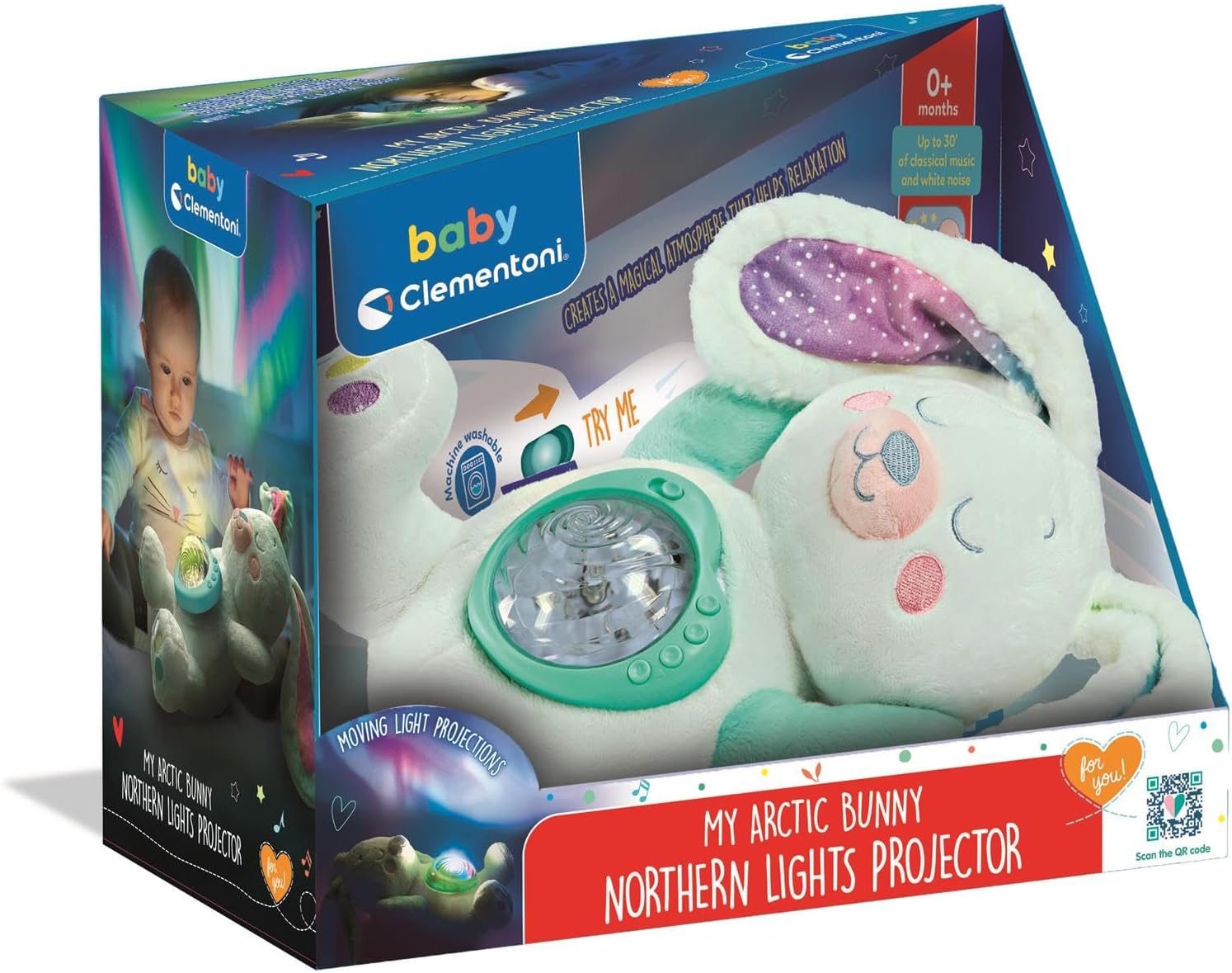 My Arctic Bunny Northern Lights Projector