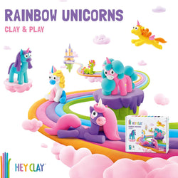 Hey Clay Rainbow Unicorns
