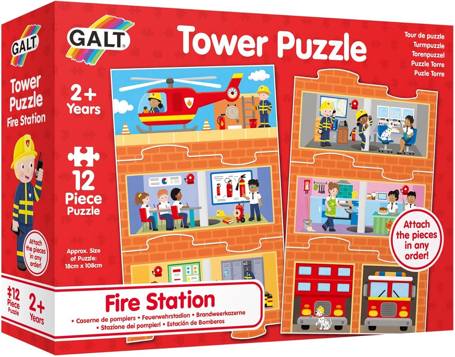 Tower Puzzle Fire Station