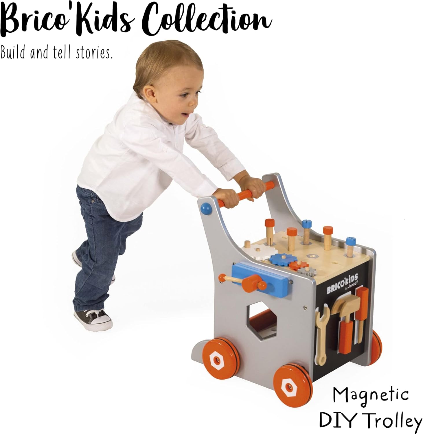 Janod Magnetic DIY Trolley