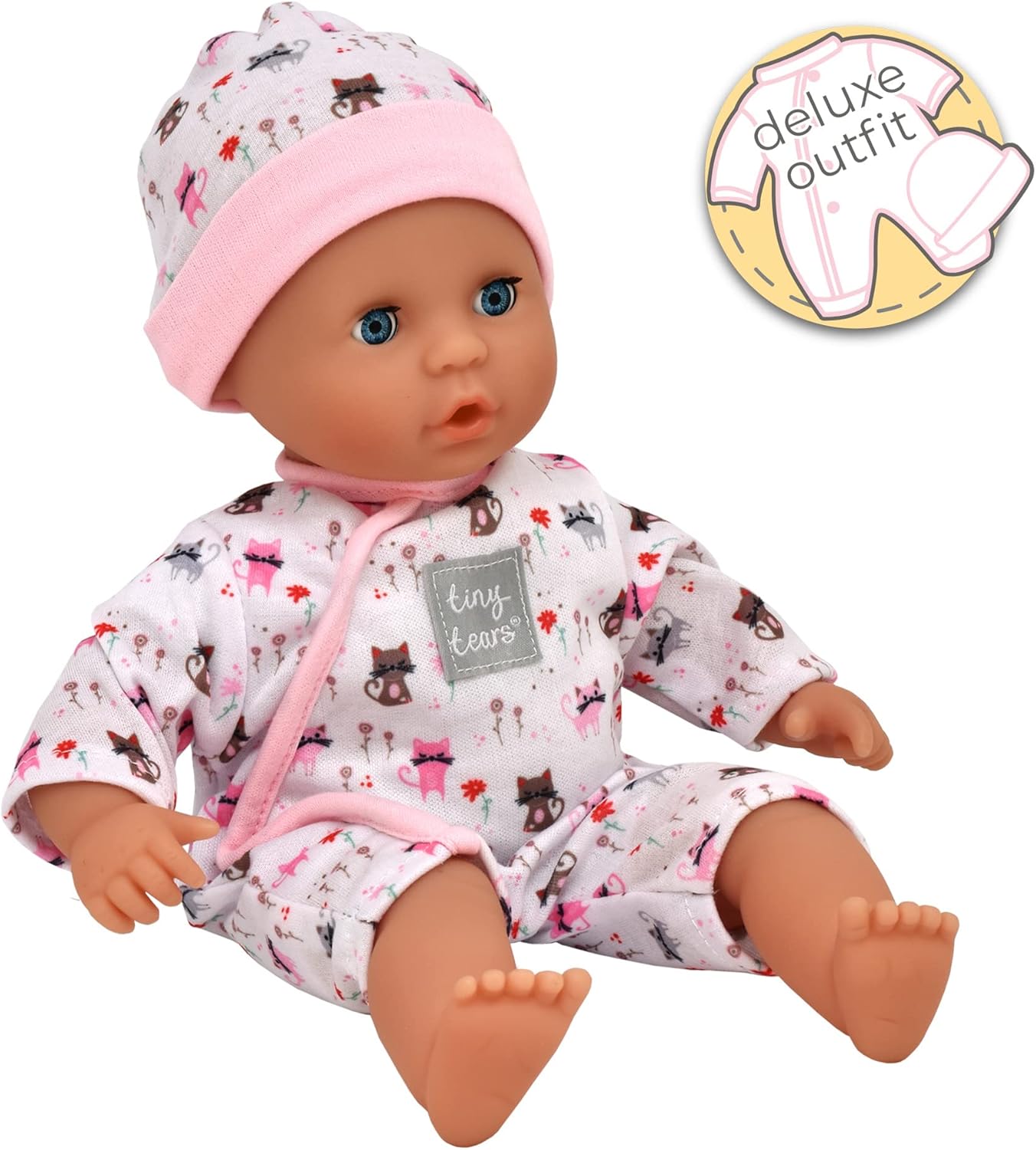 Tiny Tears Teeny Baby Doll 12"