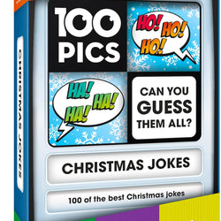 100 PICS Christmas Jokes Family Game