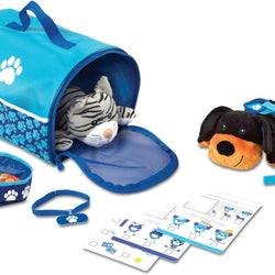 Melissa & Doug Tote & Tour Pet Travel Play Set
