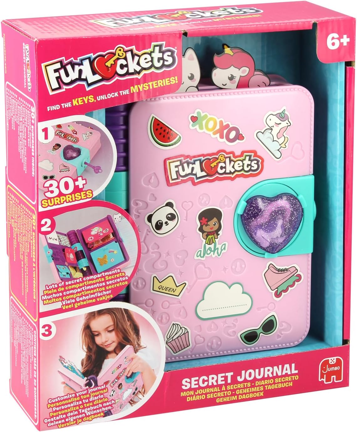 FUNLOCKETS Secret Journal