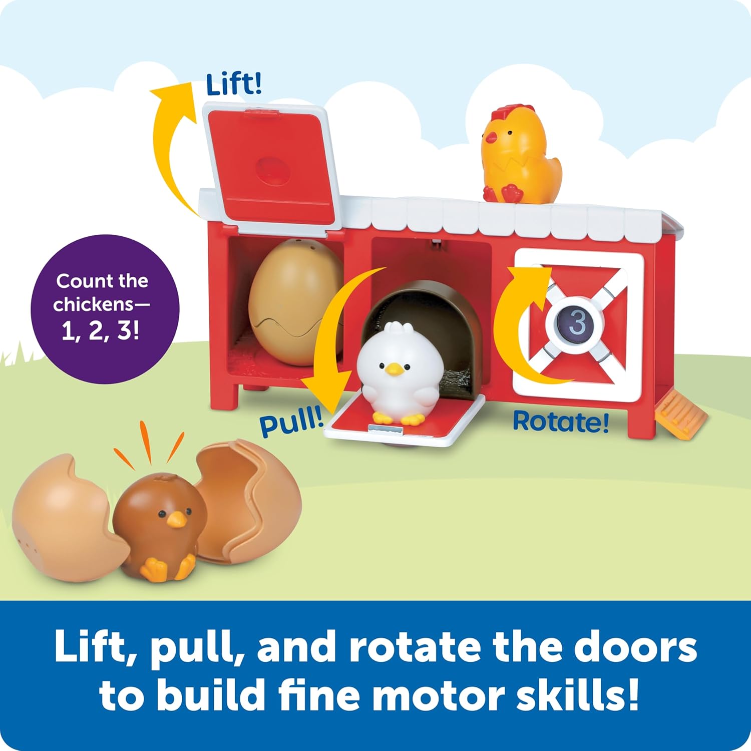 Peeksville Hide & Cheep Chicken Coop Learning Resources